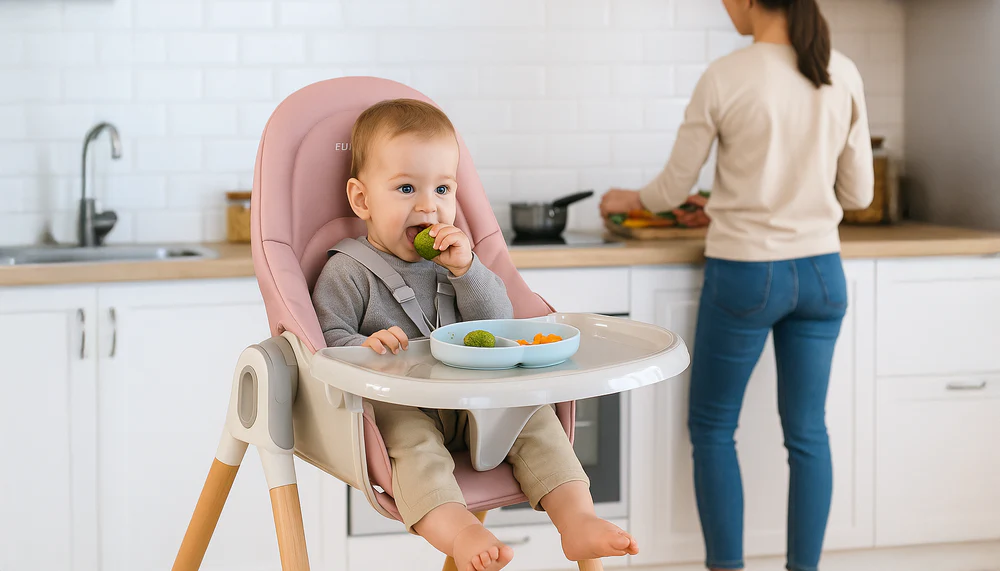 Choosing high chairs that are safe and non-toxic